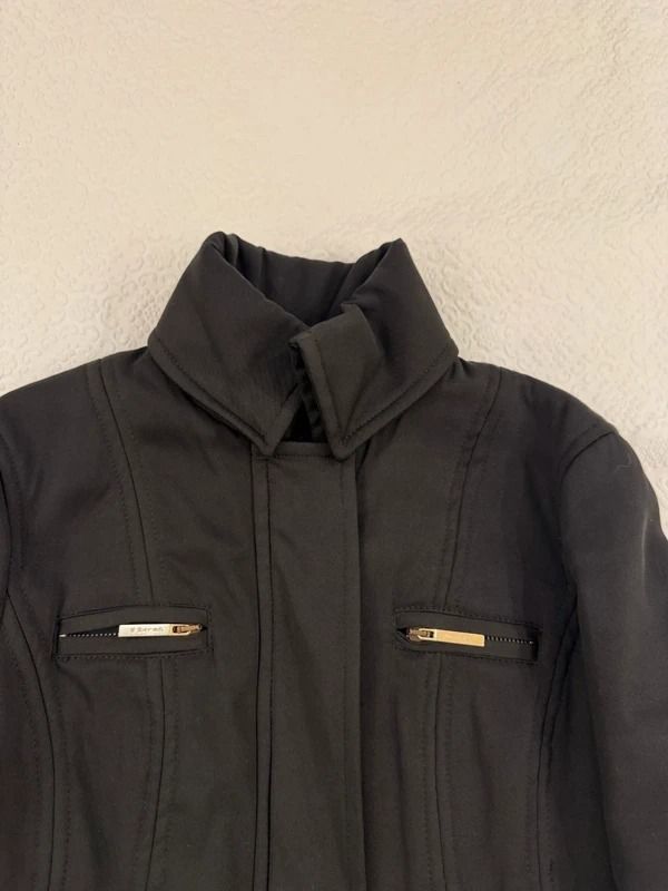 Celyn B Black Long Coat image 2